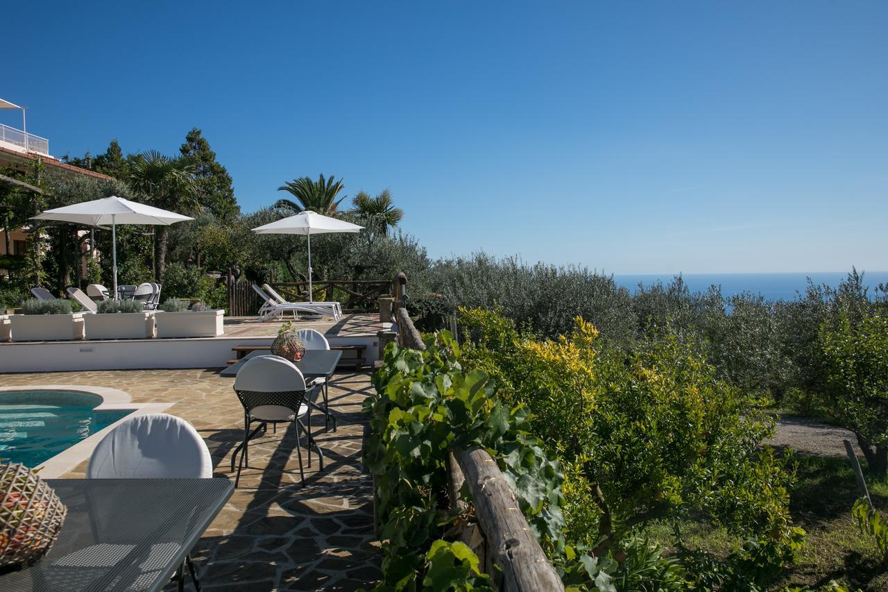 Villa Caprile Massa Lubrense Exterior foto